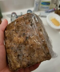 Sky Organics African Black Soap Bar for Body to Cleanse, Soothe & Refresh, 16 Oz 1 Pound (Pack of 1) 48 71C7OHGJQoL