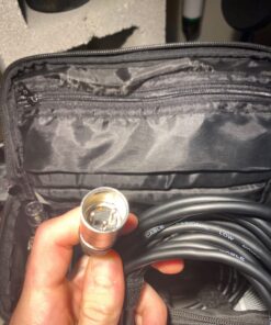 Amazon Basics XLR Microphone Cable for Speaker or PA System, All Copper Conductors, 6MM PVC Jacket, 10 Foot, Black 1-Pack 10 Feet 37 71C7fop4a0L