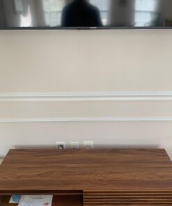 PowerBridge Two-CK Dual Outlet TV Cord Hider for Wall Mounted TV’s - Recessed in-Wall Cable Hider System for Power & Low Voltage - Matches Existing Outlets - Hide Wires with This Easy DIY Install Kit Dual Power 97 71C8VaUyH8L