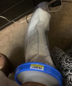 TKWC INC Water Proof Leg Cast Cover for Shower - #5738 - Watertight Foot Protector 41 71C9107eZgL