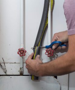 Duck Brand Insulating Foam Pipe Covers, 0.75-Inch by 3-Feet, Pack of 4 Sticks, 1285241 10 71C9O829TeL