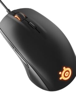 Alternative view of SteelSeries Rival 100, Optical Gaming Mouse - Black