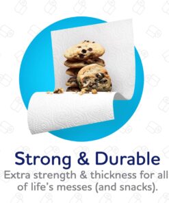 Plenty Ultra Premium Paper Towels | XL Rolls | Super Absorbent | Strong & Durable | Full Sheet | 24 Rolls 24 Rolls (Pack of 4) White 25 71C9nTRq5cL