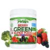 Berry Green Superfood Powder Smoothie Mix with Organic Greens & Organic Fruits, Enzymes, Probiotics, Antioxidants, Vitamins, Minerals - Alkalize & Detox - Non GMO, Vegan & Gluten Free - 240 Grams 13 71CB7bhyXdL