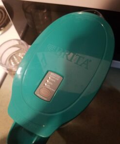 Brita Water Filter Pitcher for Tap and Drinking Water with 1 Standard Filter, Lasts 2 Months, 6-Cup Capacity, BPA Free, Turquoise 5 Cup Water Pitcher 32 71CBDnnZFBL