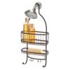 iDesign 61971 York Lyra Hanging Shower Organizer - 10" x 4" x 22", Bronze 1 25 71CBhFtH8UL