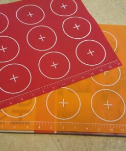 Kitchen + Home Silicone Baking Mats - Set of 2 Non-stick, BPA Free Food Grade Silicone Mat Liners for Half-Size Cookie Sheet with Measurements 31 71CC72IOdjL