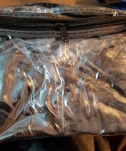 Houseables Baseball Cap Storage Bag, Hat Organizer Case, 23" x 6" x 8", Clear Plastic, Caps Holder, Moisture & Dust Proof, Black Handles, Box w/Zipper Closure, Stores & Racks 22 Hats, Dirt Protection 29 71CCCtOAHvL