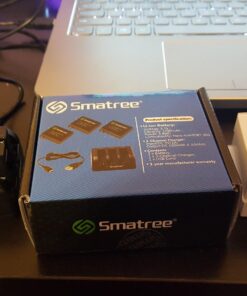 Smatree Battery (3 Pack) and 3-Channel Charger Compatible for Gopro Hero 4 (NOT for Hero 5) 46 71CCusUA8JL 1