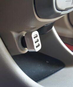 Soundbot SB360 Bluetooth Car Kit Wireless Universal Receiver Transmitter Hands-Free Talking & Music Streaming Dongle w/ 10W Dual Port 2.1A USB Charger + Magnetic Mounts + Built-in 3.5mm Aux Cable 39 71CD2bZrlAL