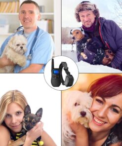 Alternative view of eXuby Shock Collar for Small Dogs with Remote - Includes 2 Collars - Small & Medium and Training Clicker – 3 Modes (Sound, Vibration & Shock) with Rechargeable Batteries