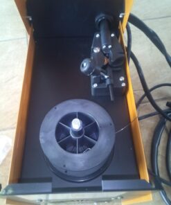 Goplus 110V MIG 130 Welder Flux Core Welding Machine, No Gas Welding Machine with Electrode Holder Face Shield (Orange) 59 71CEBmdaJiL