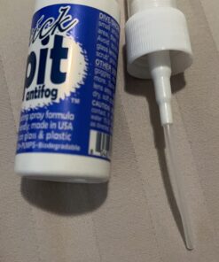 Jaws Quick Spit Anti-Fog Spray for Swim Goggles, Eye Glasses, Snorkel Mask, Scuba Divers, and Safety Eyewear, Made in The USA 1 Ounce (Pack of 1) 22 71CEHK15vzL