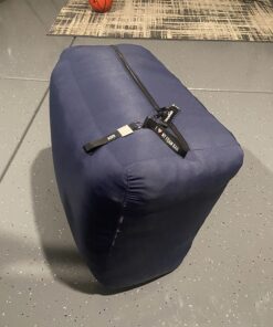 Amazon Basics Memory Foam Filled Bean Bag Lounger with Microfiber Cover, 6 ft, Grey, Solid 29 71CEZ95X1VL