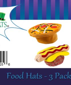 Funny Party Hats Food Hats - Pizza Hamburger Hot Dog Costume Party Dress Up - Chef Hat Food Hats Assorted Pack 25 71CF5QcZeYL
