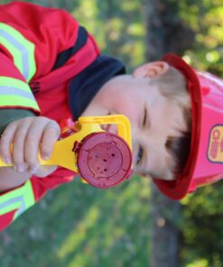 Melissa & Doug Fire Chief Role Play Costume Dress-Up Set (6 pcs) Standard Packaging 39 71CFtOxyGOL