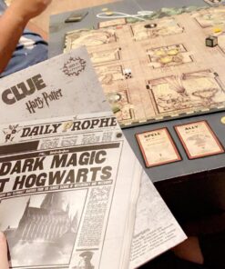 USAOPOLY Clue Harry Potter Board Game | Travel Through Hogwarts Castle to Solve The Mystery | Official Harry Potter Licensed Merchandise | Harry Potter Themed Board Game | Gift for Harry Potter Fans 17 71CGqQ7G 2L
