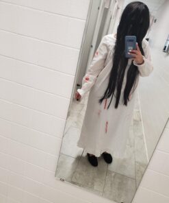 MapofBeauty 40 Inch 100 cm Black Long Straight Cosplay Costume Wig Fashion Party Wig 40 71CGtJL21eL