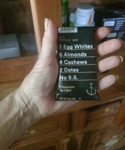 RXBAR Protein Bars, Protein Snack, Snack Bars, Chocolate Sea Salt, 22oz Box (12 Bars) 29 71CHShtPwcL