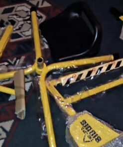 The Big Dig Sandbox Digger Excavator Crane with 360 Degree Rotation with Base Great for Sand, Dirt and Snow, Steel Outdoor Play Toy, Yellow 42 71CHWr5mK7L