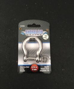 Alternative view of Shoreline Marine Galvanized Boat Anchor Shackles | Heavy-Duty Hot-Dipped Galvanized Anchor Shackles, 5/16"