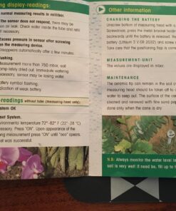 Blumat Digital Soil Moisture Meter & Soil Moisture Sensor || Works Great with Drip Irrigation Kit(s) & Ensures Irrigation System Function 23 71CIFQL0RuL