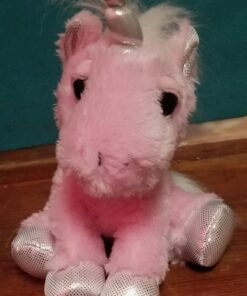 Aurora® Enchanting Dreamy Eyes™ Heavenly Pink Unicorn™ Stuffed Animal - Captivating Gaze - Whimsical Charm - Pink 10 Inches Heavenly Pink Unicorn™ 17 71CInAWIsdL