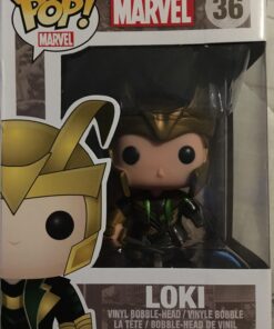 Funko POP Marvel (Bobble):  Helmet Loki Action Figure 28 71CKcfY0BL