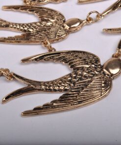 Jane Stone Vintage Swallow Fashion Collar Necklace Bib Statement Jewelry for Women Antique Bronze 20 71CLEYOedOL