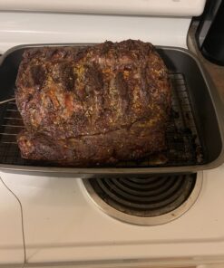 ThermoPro TP-16 Large LCD Digital Cooking Food Meat Smoker Oven Kitchen BBQ Grill Thermometer Clock Timer with Stainless Steel Probe Light Silver 39 71CLqd4h5ZL