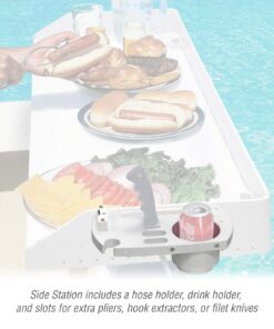 MAGMA Products, T10-485 Side Station, Tournament Series Fish Cleaning Station White 6 71CMqkQgA2L