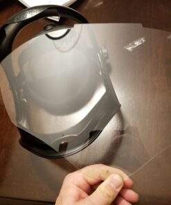 UVEX by Honeywell Bionic Face Shield with Clear Polycarbonate Visor (S8500) 79 71CO wWn6xL