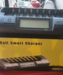 Powerex MH-C800S 8-Cell Smart Charger for AA / AAA NiMH / NiCD,Grey Charger only 19 71CO09nudEL