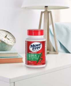 Move Free Advanced Glucosamine Chondroitin MSM Joint Support Supplement, Supports Mobility Comfort Strength Flexibility & Bone - 120 Tablets (40 servings)* 1 39 71COH30OMOL 1