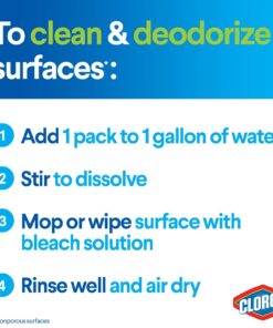 Clorox Zero Splash Bleach Packs - Laundry Pods, 4 Pack 11 71COMJwvWCL