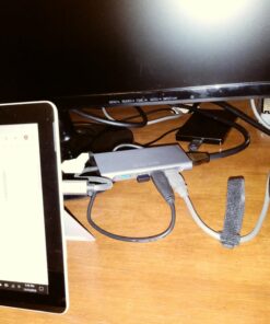 LENTION USB-C Multi-Port Hub with 4K HDMI Output, 100W PD, 4 USB 3.0 5Gbps Compatible 2023-2016 MacBook Pro, New Mac Air & Surface, Chromebook, iPhone 15, More, Stable Driver Adapter (C35, Space Gray) 29 71CPLarzzNL