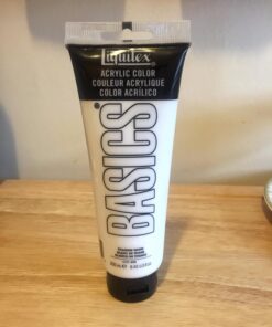 Liquitex BASICS Acrylic Paint, 250ml Tube, Titanium White, 8.45 Fl Oz (Pack of 1) 8.5-oz Tube 32 71CPY0Vq4jL