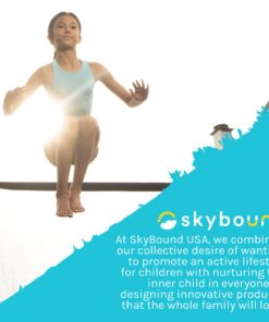 SkyBound Replacement Trampoline Mat, Fits 15ft Frames w/Spring Tool and Durable V-Rings, Bounce Safely with Extra Rows of Stitching - Jumping Mat for 15ft Round Trampoline - Fit 96 Springs & 6.5-7" 159" Wide | 96 Rings | Fits 7" Springs 29 71CQHT0E5jL 1