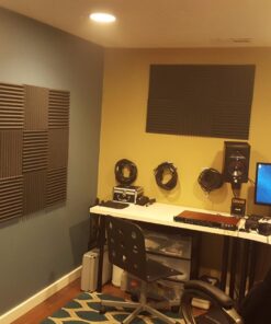 48 Pack- Acoustic Panels Studio Foam Wedges 1" X 12" X 12" 18 71CQOL1DM9L