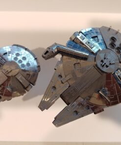 Metal Earth Fascinations ICONX Premium Series Star Wars Millennium Falcon 3D Metal Model Kit 31 71CQYIfIF7L