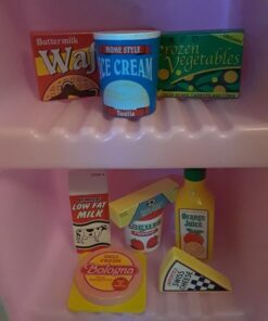 Melissa & Doug Fridge Food Wooden Play Food Set (9 pcs) - Pretend Play Kitchen Accessories, Play Food Sets For Kids Kitchen, Wooden Play Grocery Sets For Kids Ages 3+ 39 71CQsLr8FiL 2