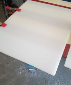 Plastic Cutting Board 18x30 1/2" Thick White, NSF Approved Commercial Use 39 71CRUNgahuL