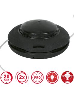 Oregon Gator SpeedLoad Universal 5” Pro Trimmer Head & Line for Straight Gas String Trimmers and Multi Tools above 33cc. Fits Husqvarna, Stihl, Echo, Shindaiwa, Tanaka, and more Large Pro Head 5" 13 71CRse7mbQL