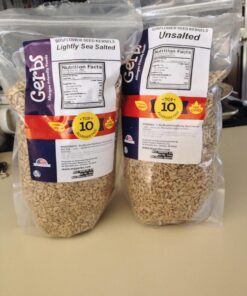 Lightly Sea Salted Sunflower Seed Kernels by Gerbs - 2 LBS - Top 11 Food Allergen Free & Non GMO - Premium Dry Roasted Seeds – COG USA Light Sea Salt 2 Pound (Pack of 1) 23 71CRuOBgeL