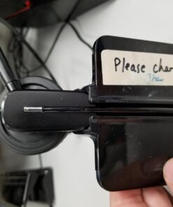 Plantronics - CS540 Wireless DECT Headset with Lifter (Poly) - Single Ear (Mono) Convertible (3 wearing styles) - Connects to Desk Phone - Noise Canceling Microphone 2011 Version 24 71CS1YCPzfL