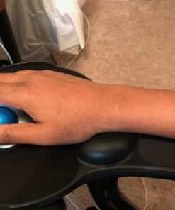 Premium Adjustable Computer Wrist Rest Armrest - Desk and Chair Dual Purpose Attachable Home&Office Computer Arm Support - Ergonomically Designed Mouse Pad Arm-stand Desk Extender (Black) 37 71CSrzIohzL 1