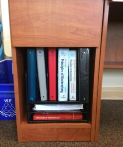 Safco, Onyx Desk Organizer with 6 Vertical & 2 Horizontal Trays , File Organizer for Home, Office, Classroom & More, Steel Mesh Construction 2 Tray 6 Sorter 39 71CSy2QlkML