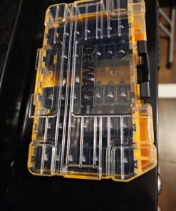 DEWALT Screwdriver Bit Set with Tough Case, 45-Piece (DW2166),Grey/Silver Screwdriving Set With Tough Case 45-Piece Screwdriving Set 35 71CSzcJJJaL