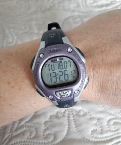Timex Unisex Ironman Classic 30 34mm Watch Gray/Lilac 13 71CTE5j 3HL