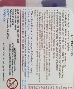 OOLY, Creatibles DIY Erasers, Set of 12 (161-001) Multicolour 39 71CTSUiGp4L